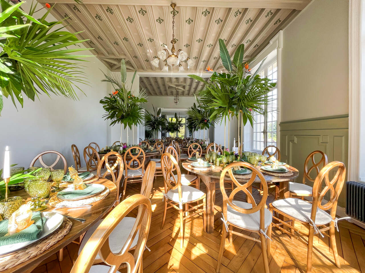 Salle - Saal - Hall Château de la Rosemontoise - Lieu de Mariage - Grande Salle