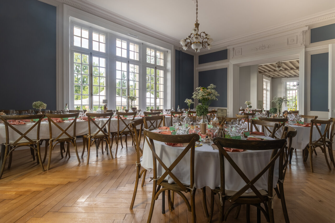 Evénements, Veranstaltungen, events Chateau de la Rosemontoi Séminaires, conférences et événements privés - grande salle