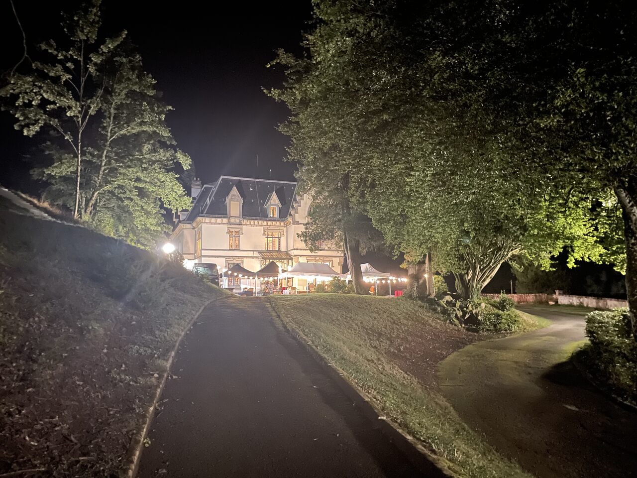 Château de la Rosemontoise - Soirée, Abend, Evening